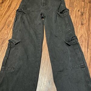 Black Cargo Pants